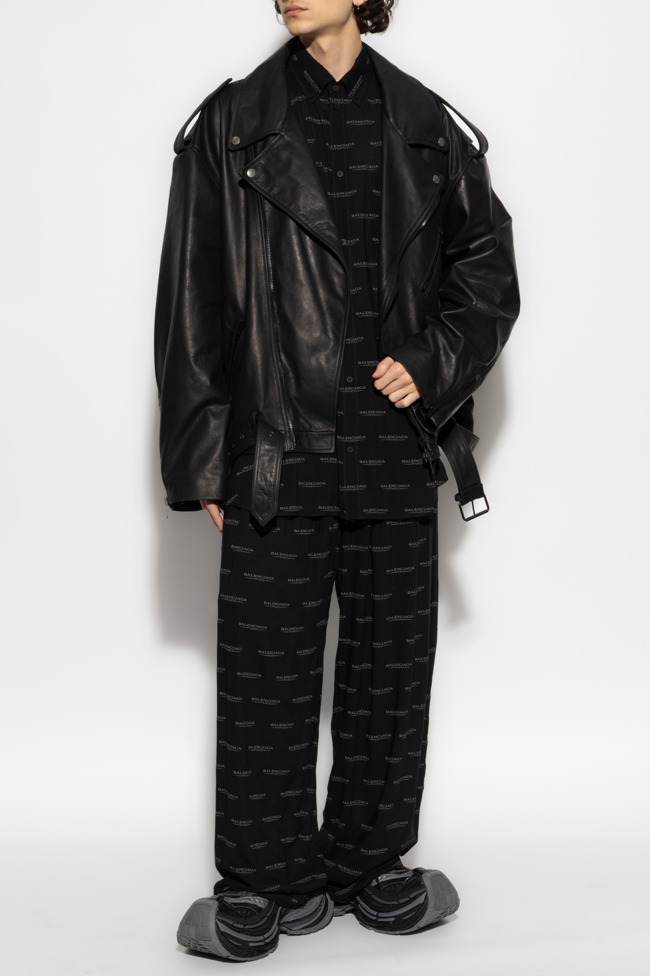 Balenciaga Loose-fitting pants with monogram | Men's Balenciaga Loose-fitting pants with monogram | Men's